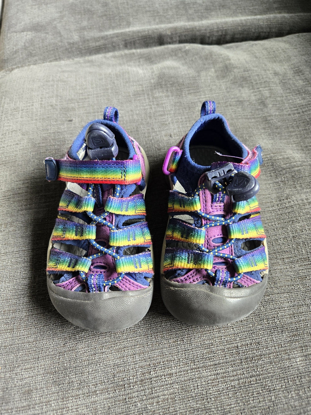 Keen Kids Rainbow Strap Water Shoes - Purple Base